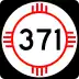 State Road 371 marker