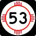 State Road 53 marker