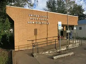 US Post Office, on Pecan Street.