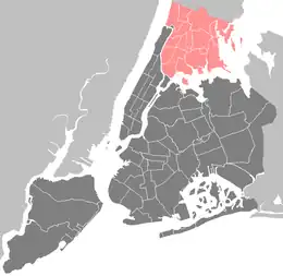 Twin Parks North West is located in Bronx