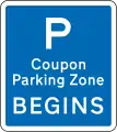 (RP-11) Coupon Parking Zone Begins