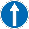 (R3-9) Proceed Straight Ahead (no turns allowed)