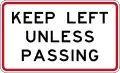 (R7-1) Keep Left Unless Passing