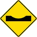 (W14-3/PW-38) Road dip