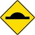 (W14-4/PW-39) Speed bump/road bump