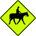 (W16-8/PW-36) Watch for horses