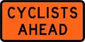 (TW-2.16.1) Cyclists Ahead