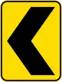 (W20-2/PW-67) Curve marker