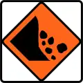 (TW-3) Falling rocks or debris on left