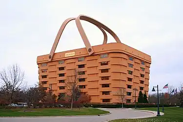 Irony - Headquarter of The Longaberger Company, Newark, Ohio, US, by NBBJ (1997)