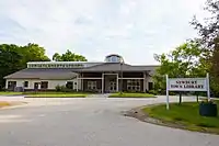 Newbury library, located in Byfield