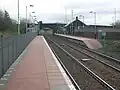 Both platforms in view and looking towards Kirkconnel