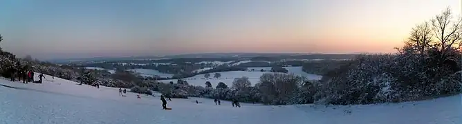 Panorama view south east