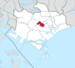 Location in Central Region