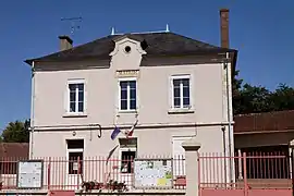 The town hall in Saint-Loup-des-Bois