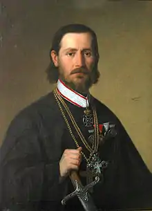 Portrait of Nićifor Dučić, 1874