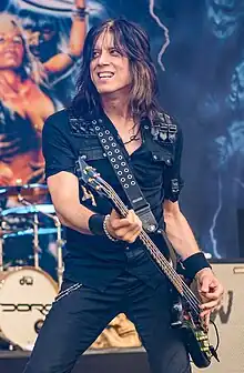 Douglas live with Doro in 2016