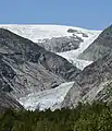 Overall view of the glacier (2017)