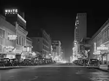 Dallas, Texas in 1942.