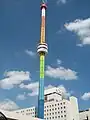 Rainbow Tower, the symbol of Bandai City