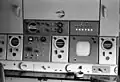 TTR and TRR operator console. The TTR was operated by three operators (range, elevation and azimuth). The TRR was operated by the track supervisor.