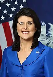 GovernorNikki Haleyfrom South Carolina(2011-2017)