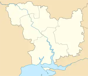 Radisnyi Sad is located in Mykolaiv Oblast