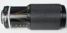 Nikon 80-200mm f/4 push-pull zoom lens, manual focus