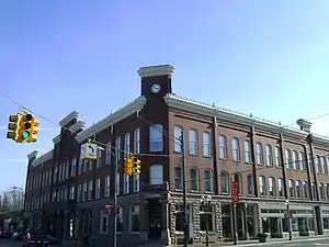 Nisbett Building, senior housing building in Big Rapids.