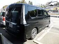 Nissan Serena Highway Star S-Hybrid post-facelift rear