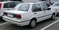 Facelift Nissan Sunny sedan (Europe)