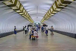 Leninskaya Station Central Hall