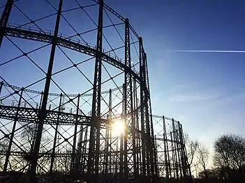 Nos. 4 and 5 Gasholders, Kelvindale, Glasgow, 1893