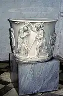 Hermann Ernst Freund: Font in Faaborg Church