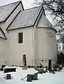 Norderhov Church chancel and apse