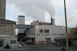 Entrance of the sugar factory in Nakskov