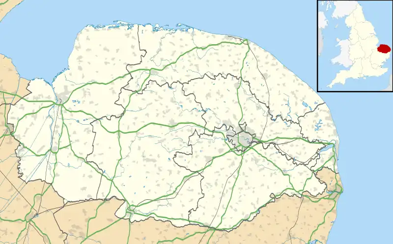 Winfarthing is located in Norfolk