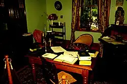 Malcolm Bethune's (Dr. Bethune's father) study in Bethune Memorial House