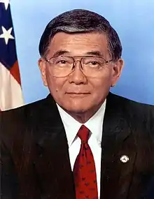 Norman Mineta circa 2001