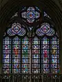 Stained-glass window, south arm of transept