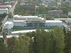 Arena viewed from the north.