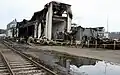 North Star Foods the day after it was destroyed by fire