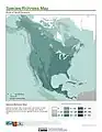 Species richness map (birds)