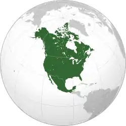 Location of North American Free Trade Agreement