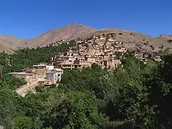 View of Dizbad village