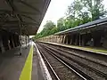 North Dulwich Station in 2021 looking North.