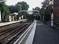 Looking eastbound towards Ealing Common