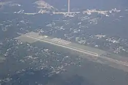 Porter Heights with North Houston Airport, looking northeastwards