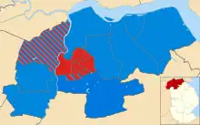 2011 results map