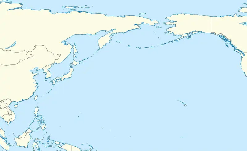 CJU is located in North Pacific